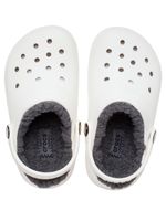 Zueco-Infantil-Niña-Classic-Lined-Clog-K-Blanco-Crocs