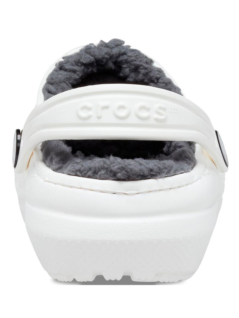 Zueco-Infantil-Niña-Classic-Lined-Clog-K-Blanco-Crocs