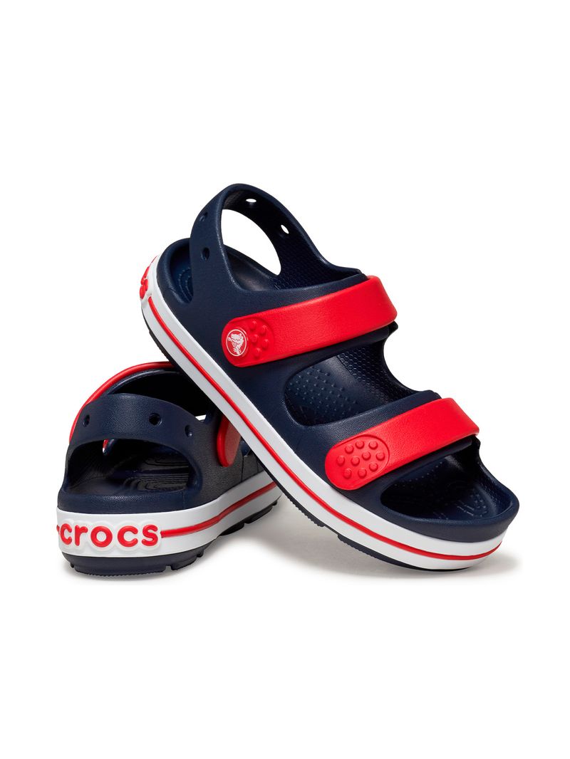 Sandalia Infantil Niño Crocband Cr Sdl K Azul Crocs