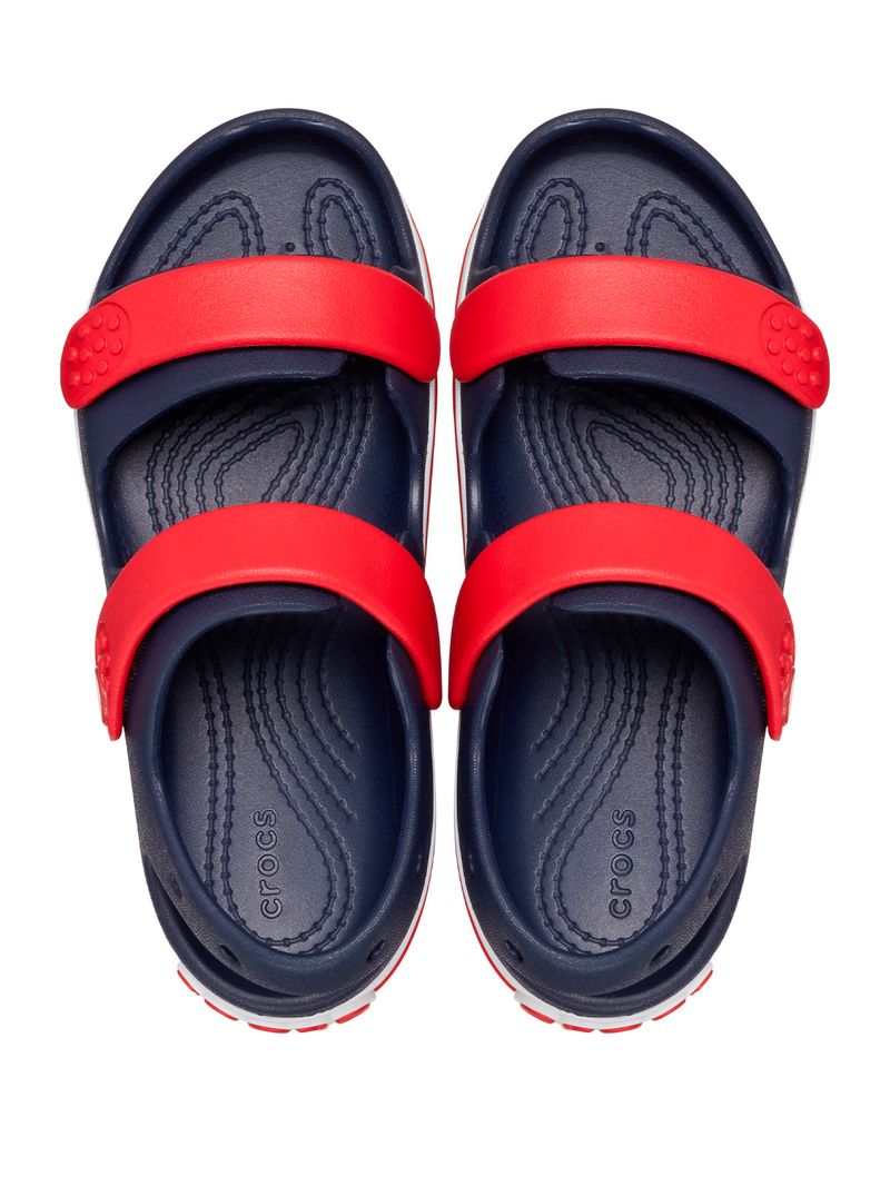 Sandalia Infantil Niño Crocband Cr Sdl K Azul Crocs
