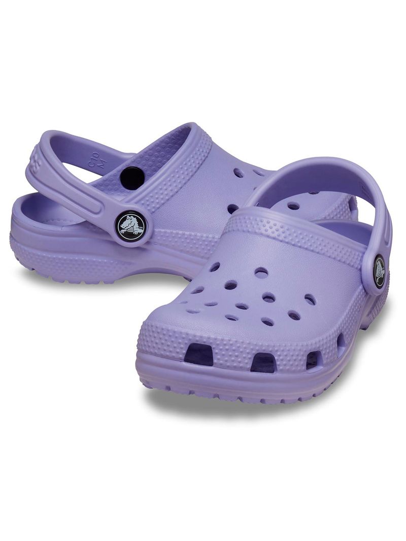 Zueco Infantil Toddler Niña Classic Clog T Morado Crocs