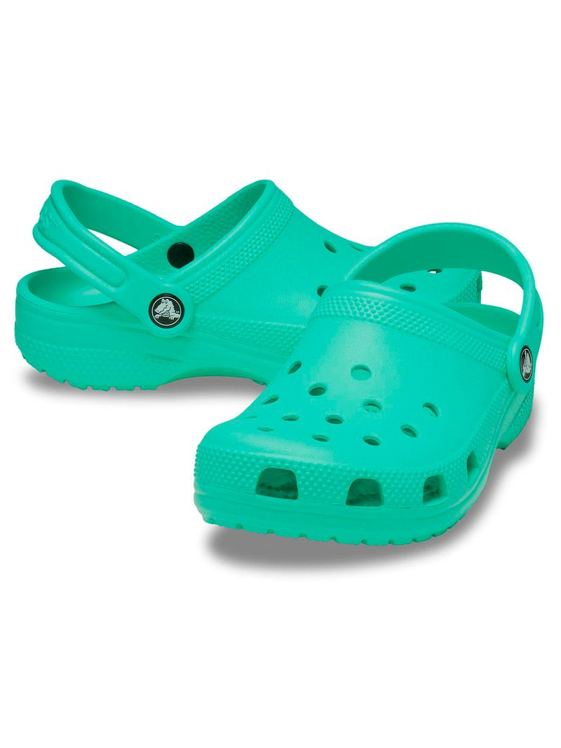 Zueco-Infantil-Niño-Classic-Clog-K-Verde-Crocs