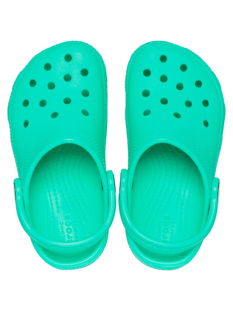 Zueco-Infantil-Niño-Classic-Clog-K-Verde-Crocs