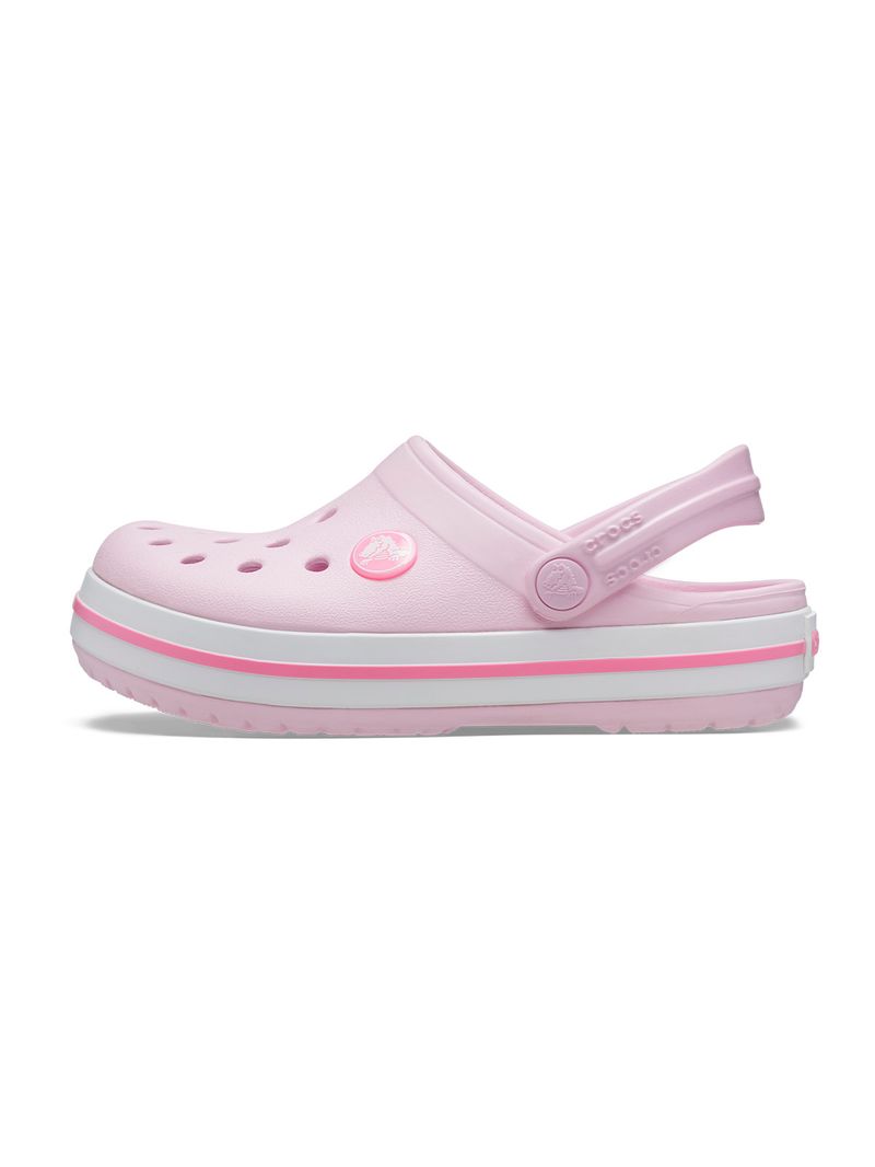 Zueco-Infantil-Niña-Crocband-Clog-K-Rosado-Crocs