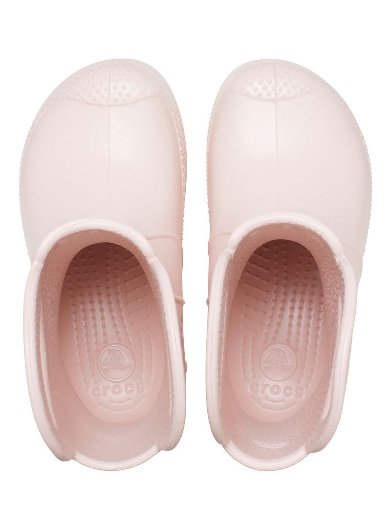 Bota De Agua Infantil Toddler Niña Handle It Rain Kids Rosado Crocs