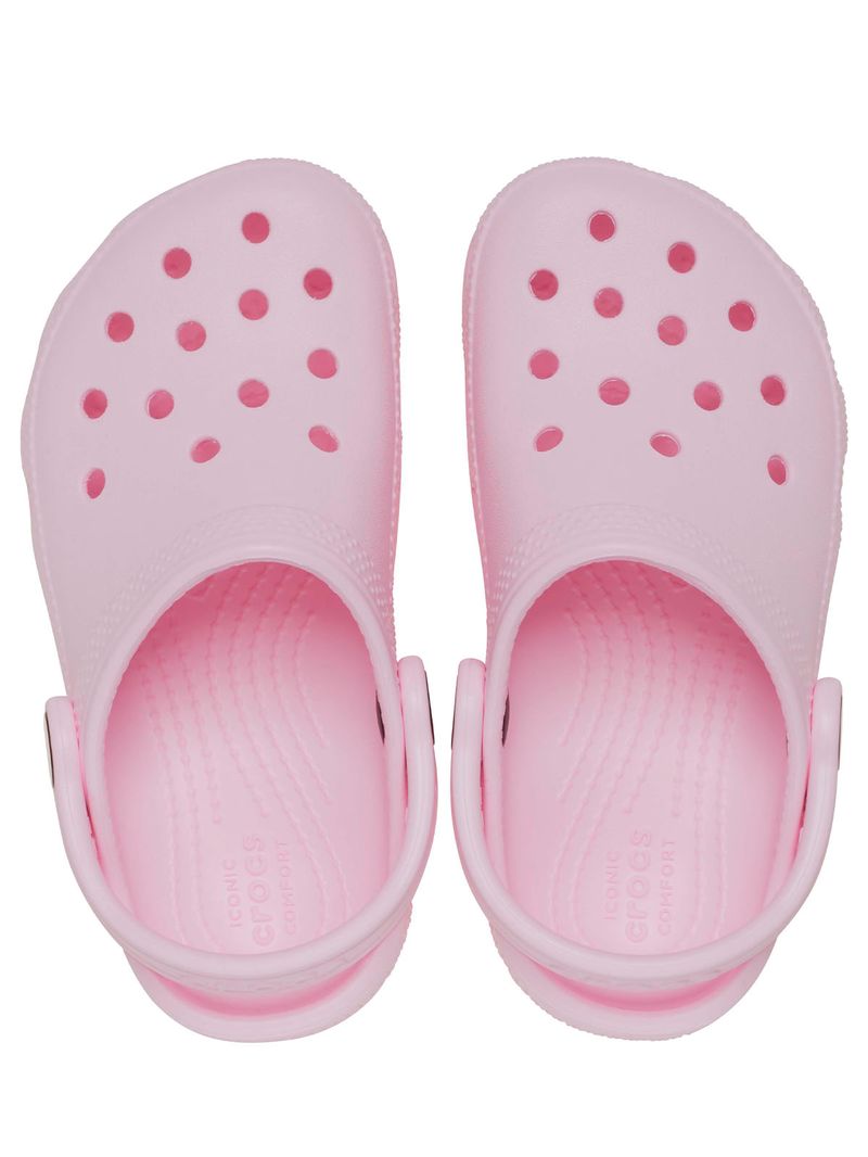 Zueco Infantil Toddler Niña Classic Clog T Rosado Crocs