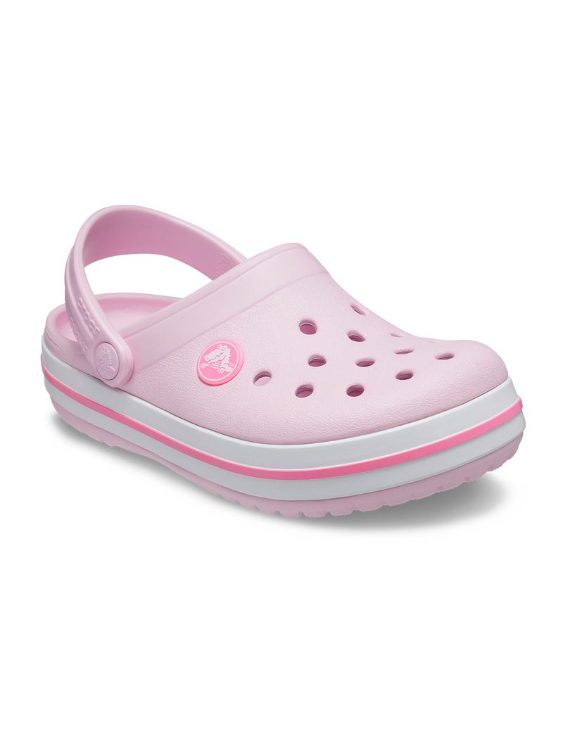Zueco-Infantil-Niña-Crocband-Clog-K-Rosado-Crocs