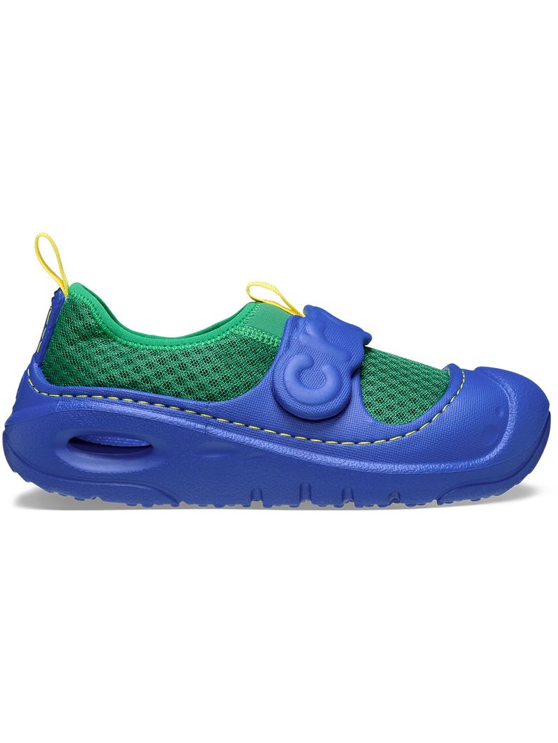 Zapato-De-Agua-Infantil-Niño-Swiftwater-Splash-K-Verde-Oscuro-Crocs
