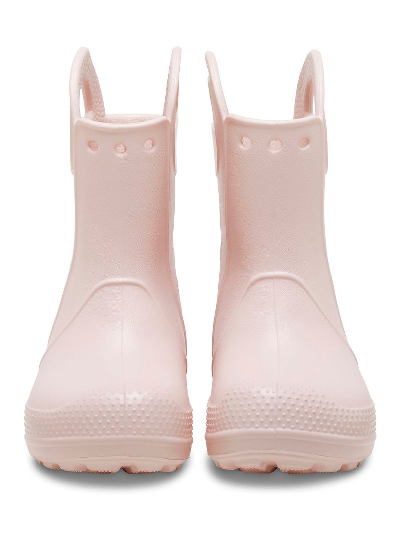Bota De Agua Infantil Toddler Niña Handle It Rain Kids Rosado Crocs