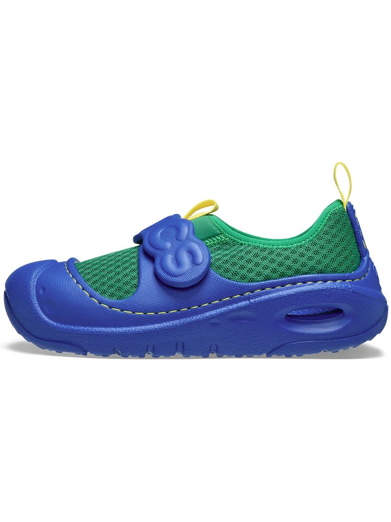 Zapato-De-Agua-Infantil-Niño-Swiftwater-Splash-K-Verde-Oscuro-Crocs