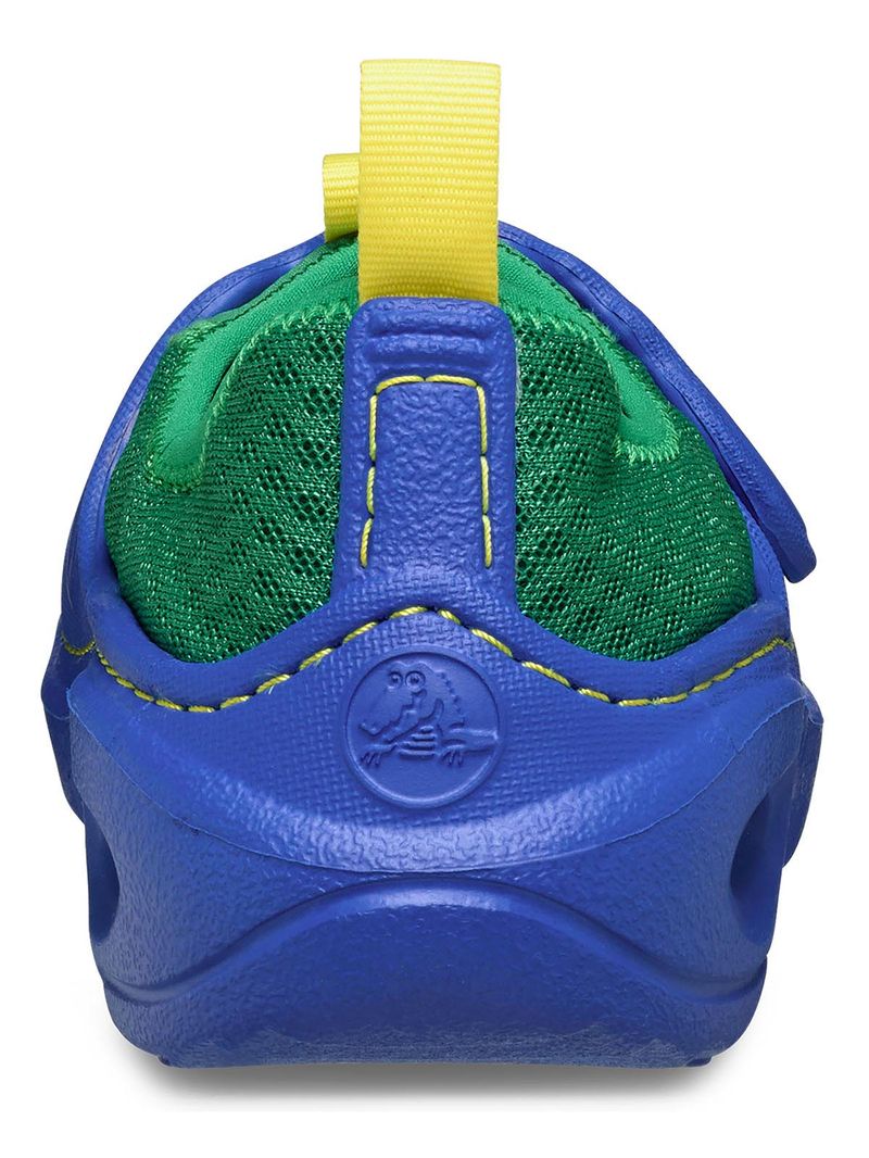 Zapato-De-Agua-Infantil-Niño-Swiftwater-Splash-K-Verde-Oscuro-Crocs