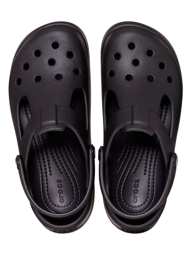 Zueco-Infantil-Niño-Cls-Mary-Jane-Clog-K-Negro-Crocs