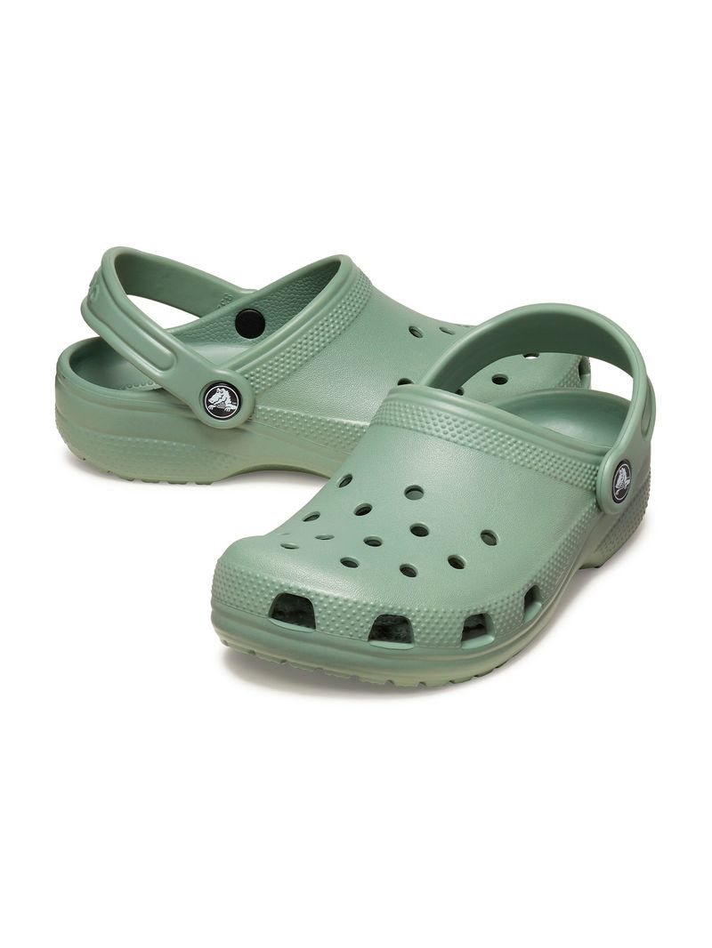 Zueco-Infantil-Niño-Classic-Clog-K-Verde-Crocs