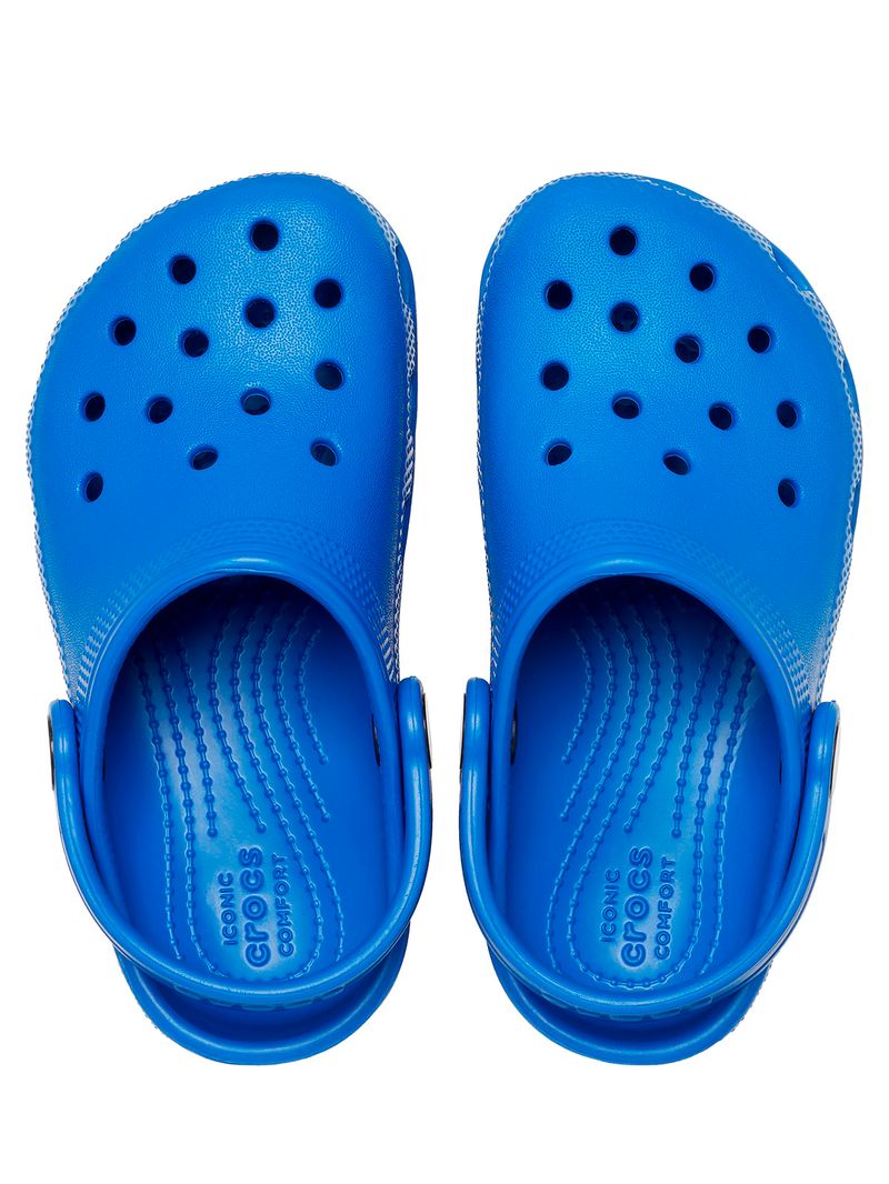 Zueco Infantil Toddler Niño Classic Clog T Azul Crocs