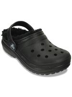 Zueco-Infantil-Niño-Classic-Lined-Clog-K-Negro-Crocs