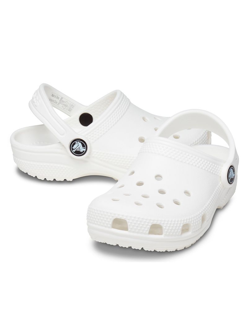 Zueco Infantil Toddler Niña Classic Clog T Blanco Crocs