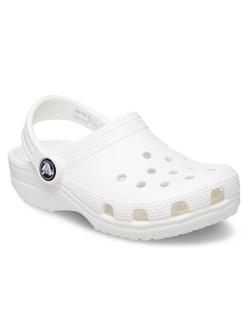 Zueco Infantil Toddler Niña Classic Clog T Blanco Crocs