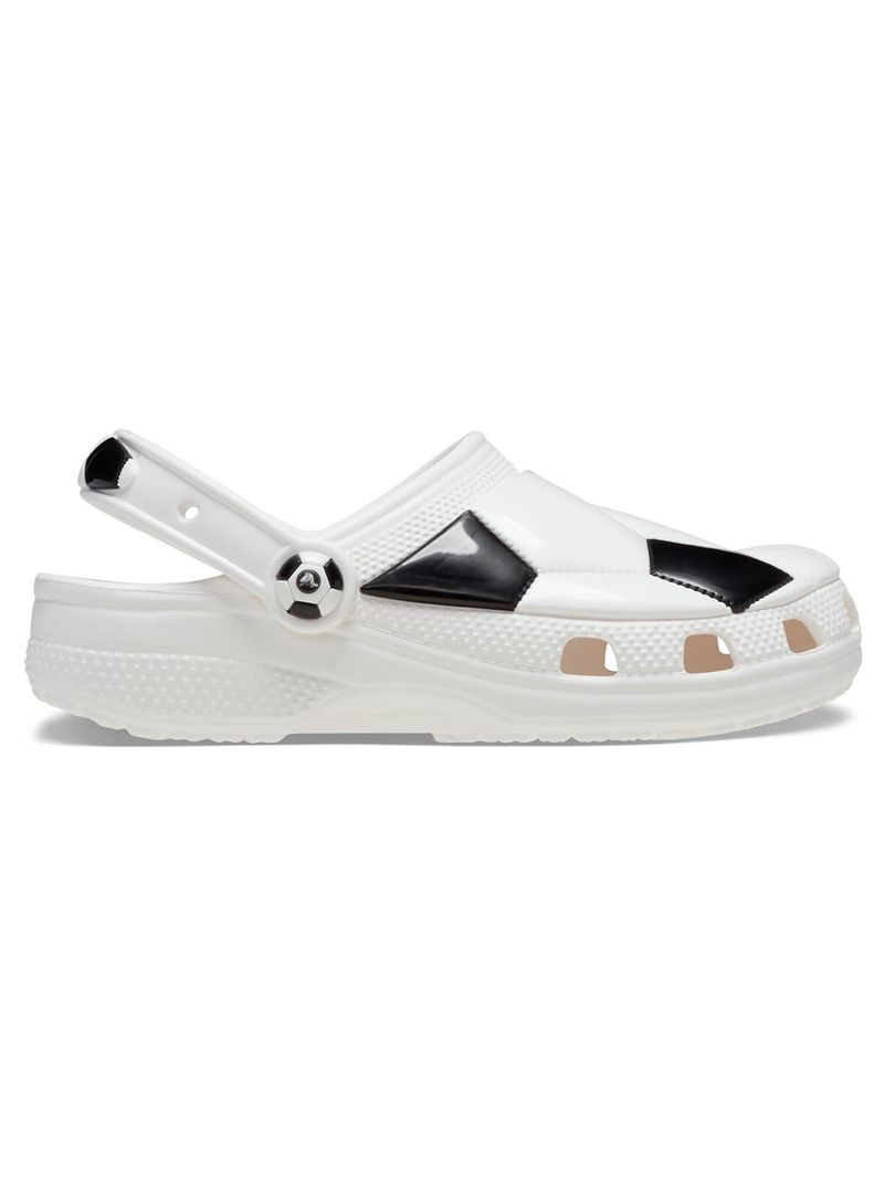 Zueco-Infantil-Niña-Soccer-Ball-Clog-K-Blanco-Crocs