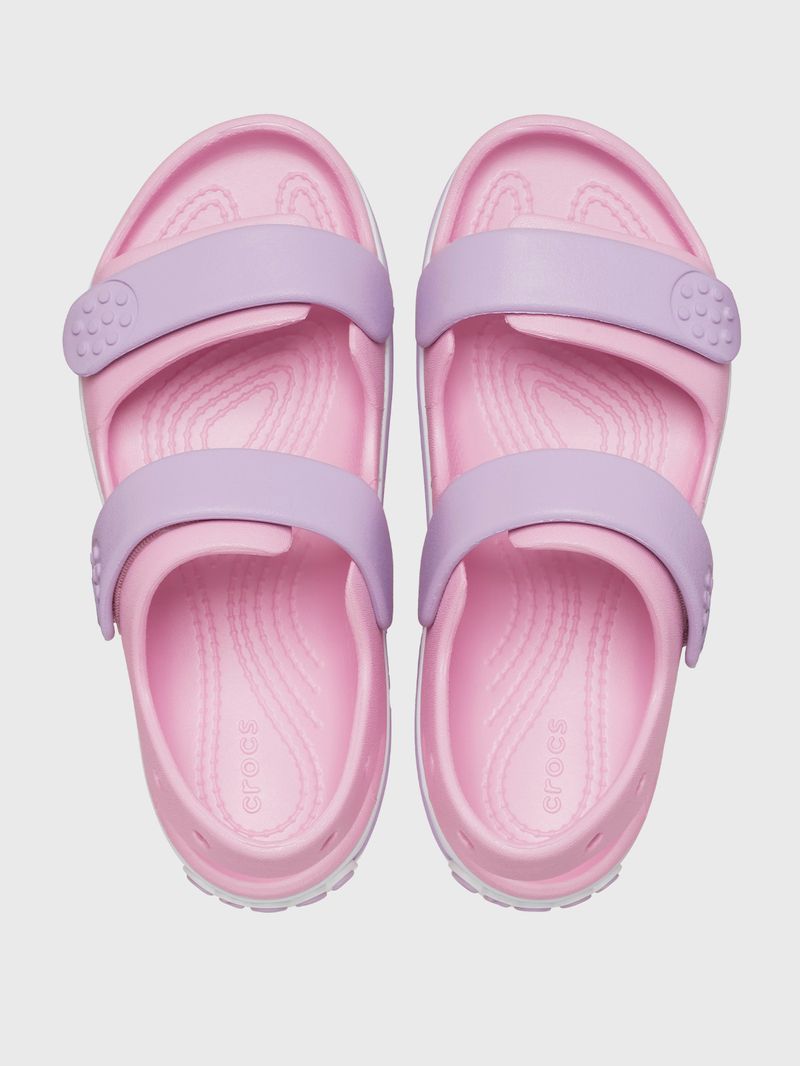 Sandalia Infantil Niña Crocband Cr Sdl K Rosado Crocs