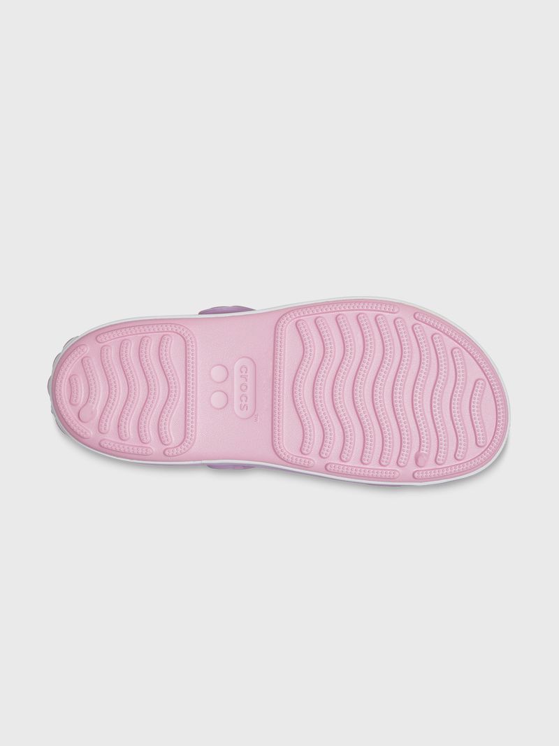 Sandalia Infantil Niña Crocband Cr Sdl K Rosado Crocs