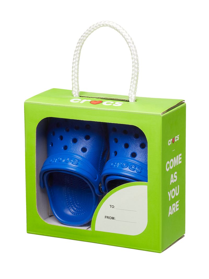 Zueco-Infantil-Toddler-Niño-Crocs-Littles-Azul-Crocs