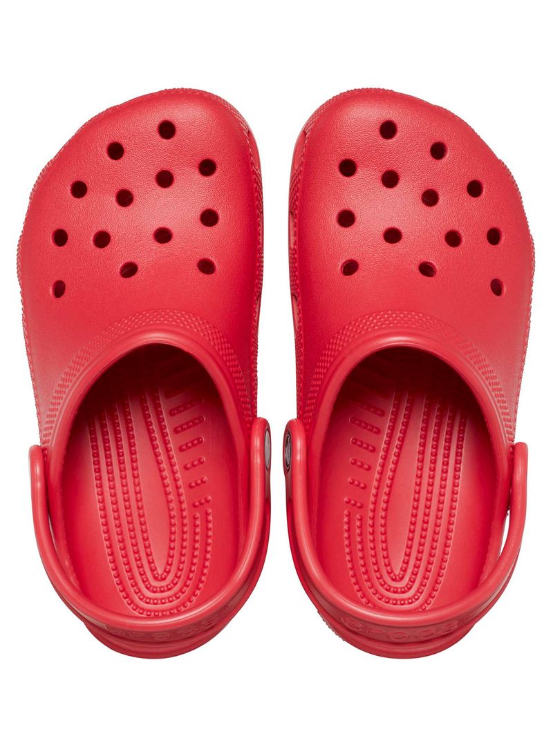 Zueco-Infantil-Niña-Classic-Clog-K-Rojo-Crocs