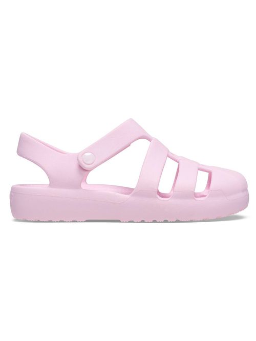 Sandalia Infantil Niña Classic Fisherman K Rosado Crocs