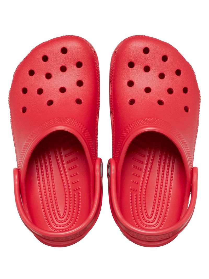 Zueco-Infantil-Toddler-Niña-Classic-Clog-T-Rojo-Crocs