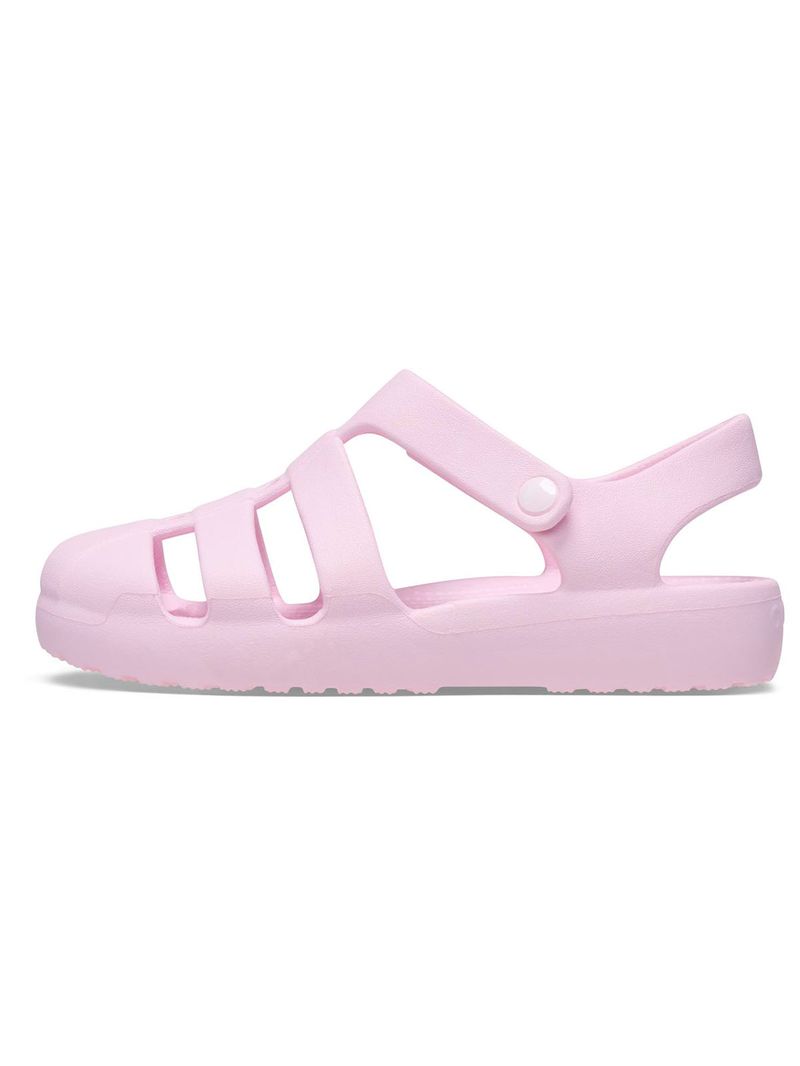 Sandalia-Infantil-Niña-Classic-Fisherman-K-Rosado-Crocs