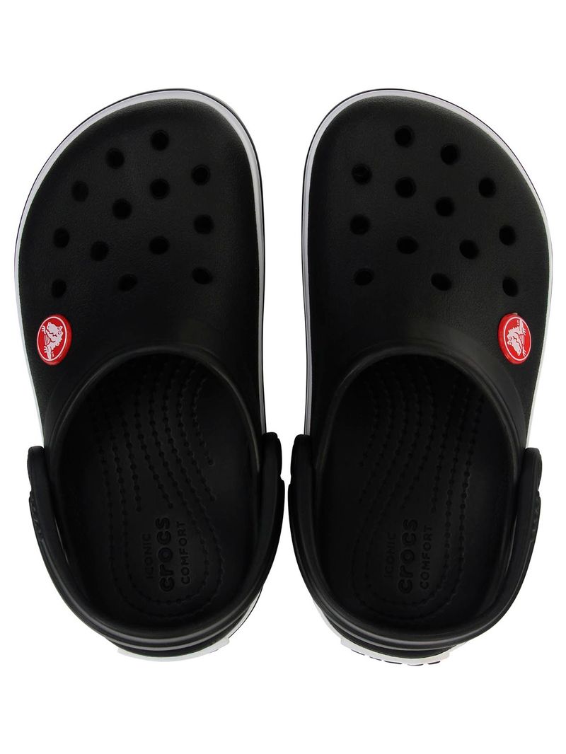 Zueco-Infantil-Niño-Crocband-Clog-K-Blk-Negro-Crocs