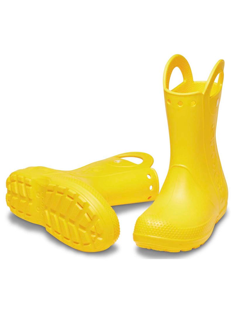 Bota-De-Agua-Infantil-Niña-Handle-It-Boot-K-Amarillo-Crocs