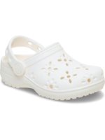 Zueco-Infantil-Toddler-Niña-Classic-Floral-Clg-T-Blanco-Crocs