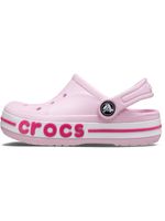 Zueco-Infantil-Niña-Bayaband-Clog-K-Rosado-Crocs
