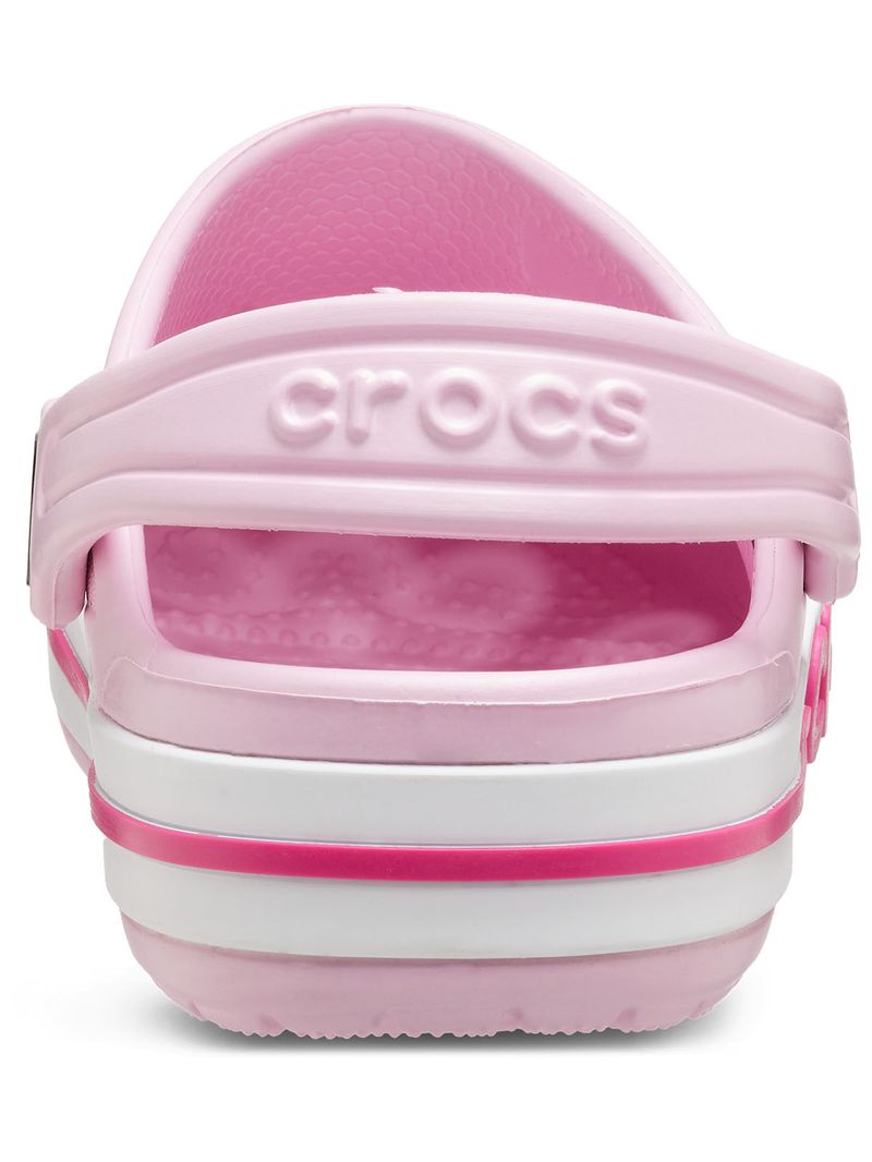 Zueco-Infantil-Niña-Bayaband-Clog-K-Rosado-Crocs