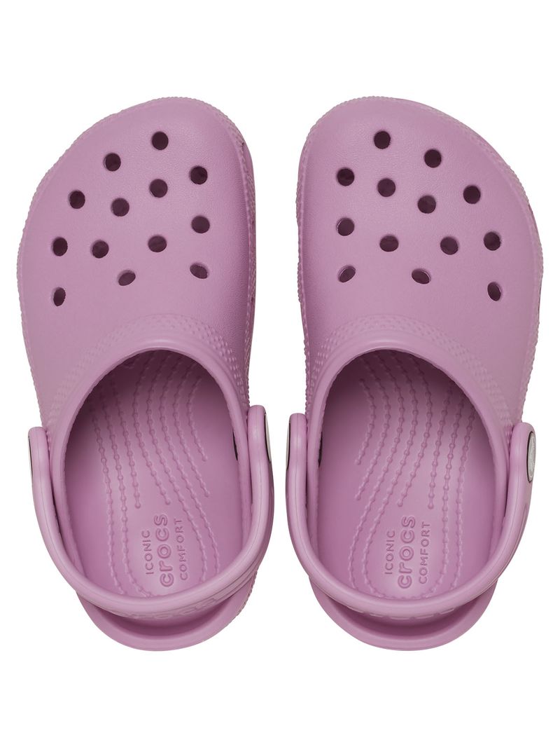 Zueco-Infantil-Toddler-Niña-Classic-Clog-T-Morado-Crocs