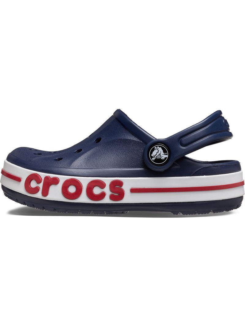 Zueco-Infantil-Niño-Bayaband-Clog-K-Azul-Crocs