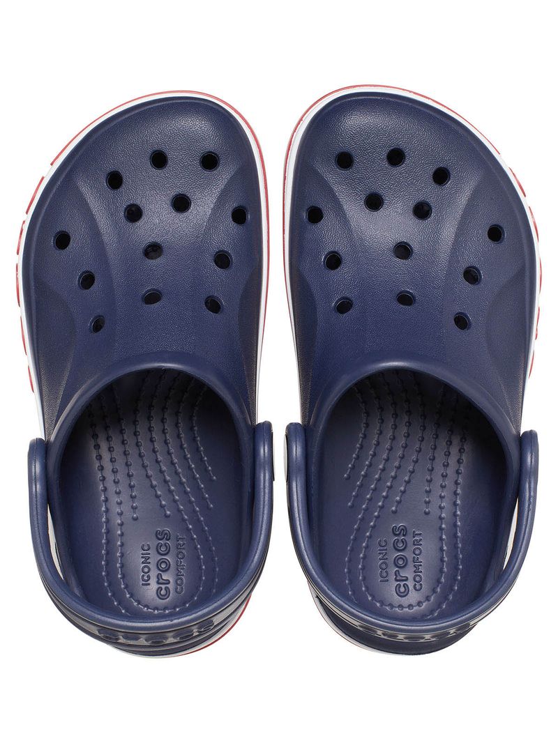Zueco-Infantil-Niño-Bayaband-Clog-K-Azul-Crocs