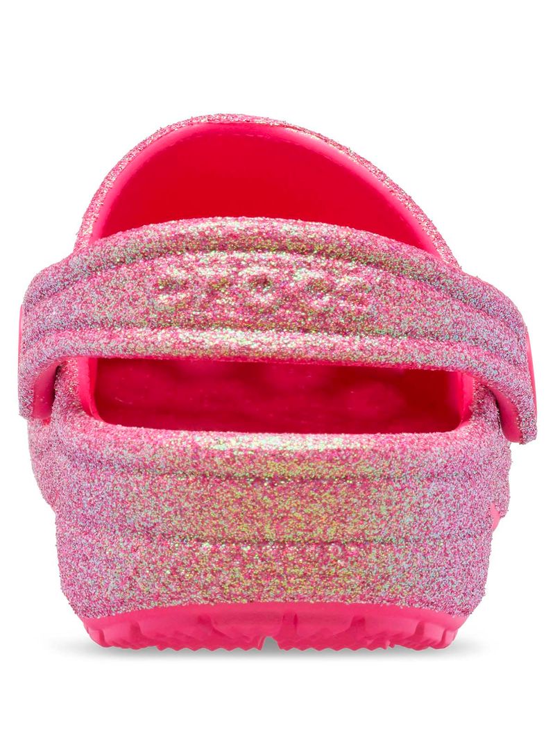Zueco-Infantil-Niña-Classic-Iridescent-K-Rosado-Crocs