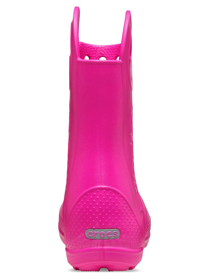 Bota De Agua Infantil Niña Handle It Rain K Rosado Crocs
