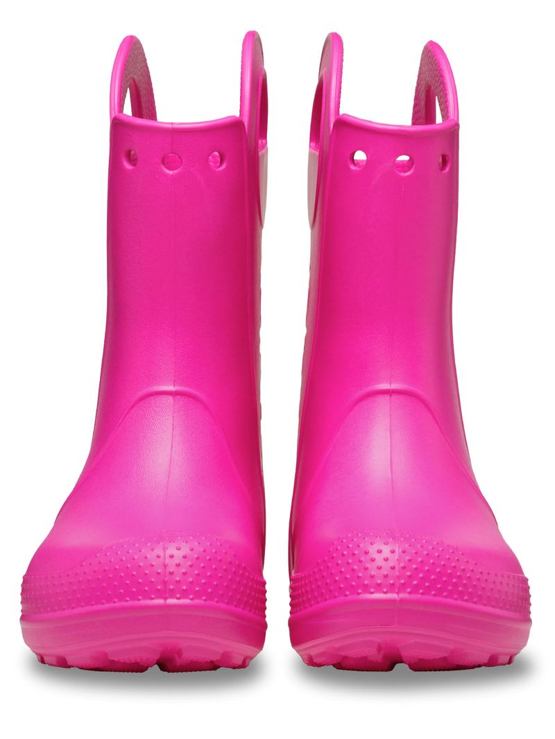 Bota De Agua Infantil Niña Handle It Rain K Rosado Crocs