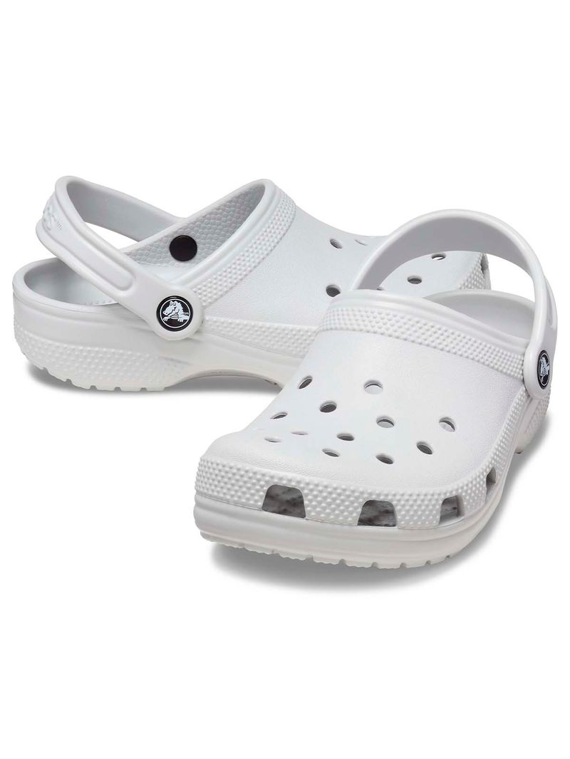 Zueco-Infantil-Niña-Classic-Retrosport-K-Blanco-Crocs