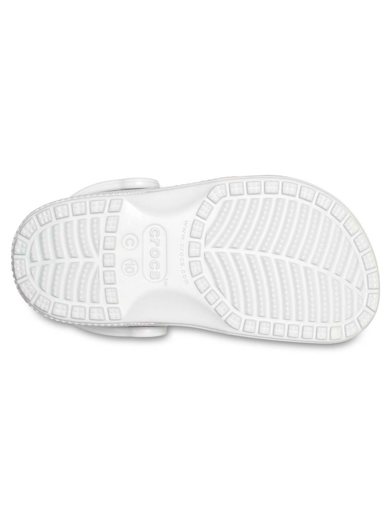 Zueco-Infantil-Niña-Classic-Retrosport-K-Blanco-Crocs