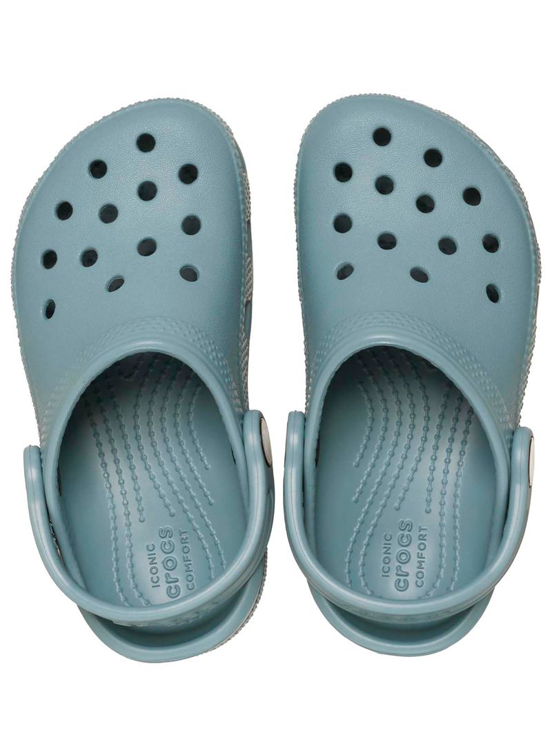 Zueco Infantil Niño Classic Lnd Clog K Azul Crocs