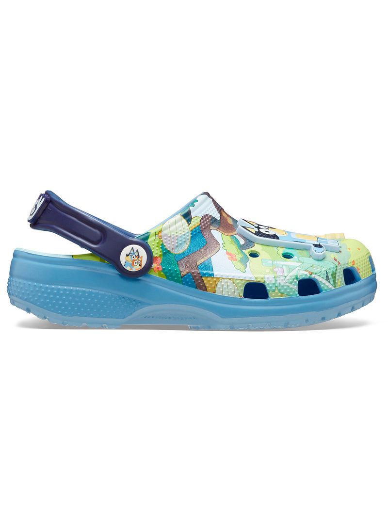 Zueco Infantil Niña Bluey Classic Clog K Multicolor Crocs