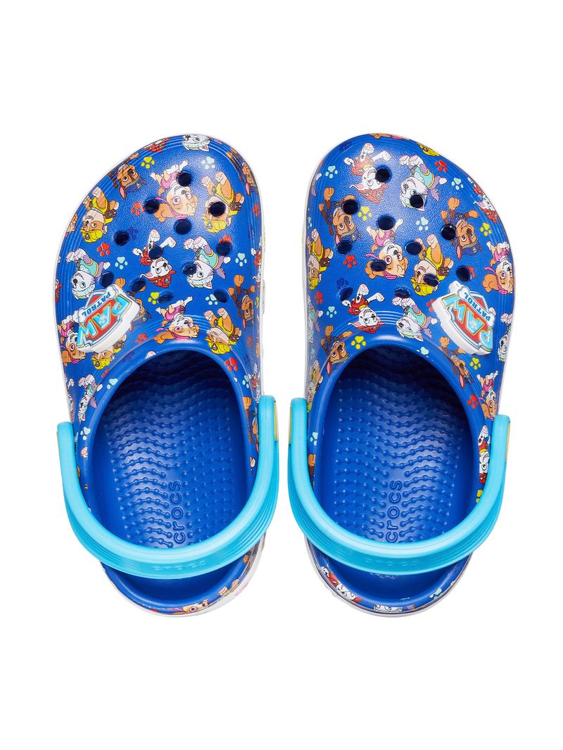 Zueco-Infantil-Toddler-Niño-Paw-Patrol-T-Azul-Crocs
