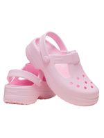 Zueco-Infantil-Niña-Cls-Mary-Jane-Clog-K-Rosado-Crocs
