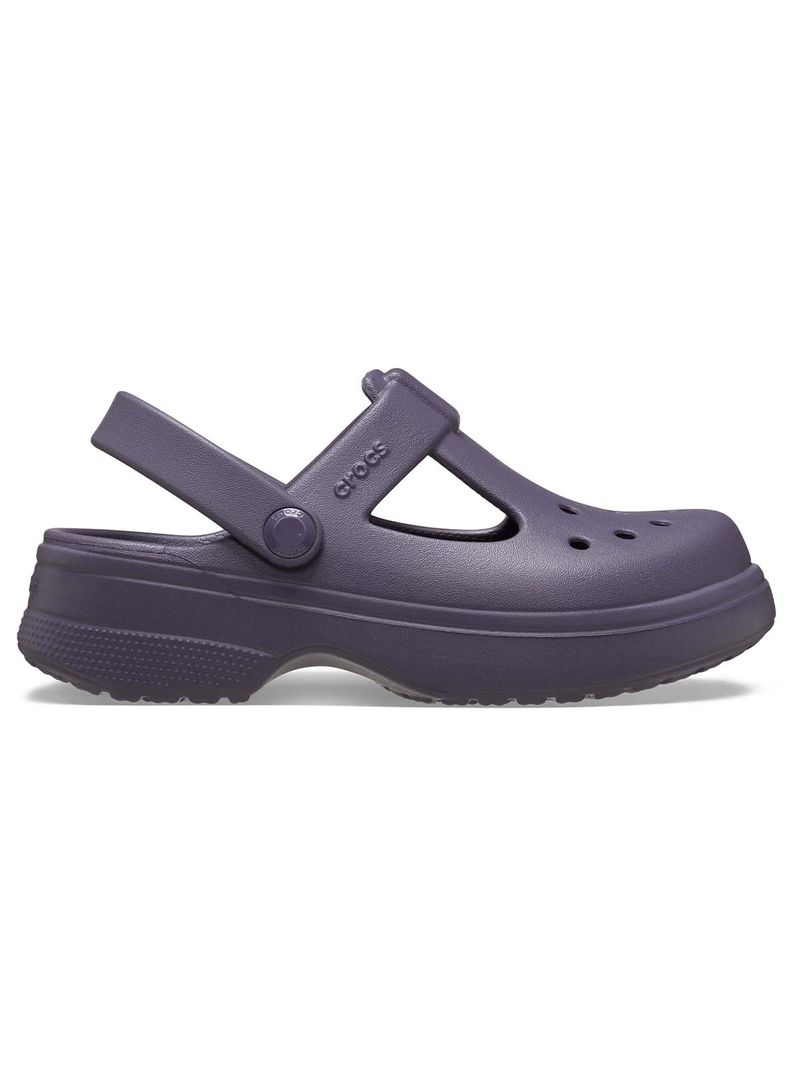 Zueco Niño Mary Jane T Morado Crocs