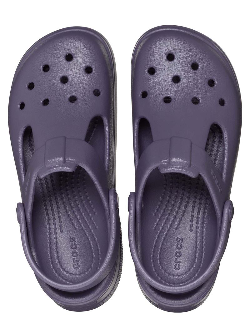 Zueco Niño Mary Jane T Morado Crocs