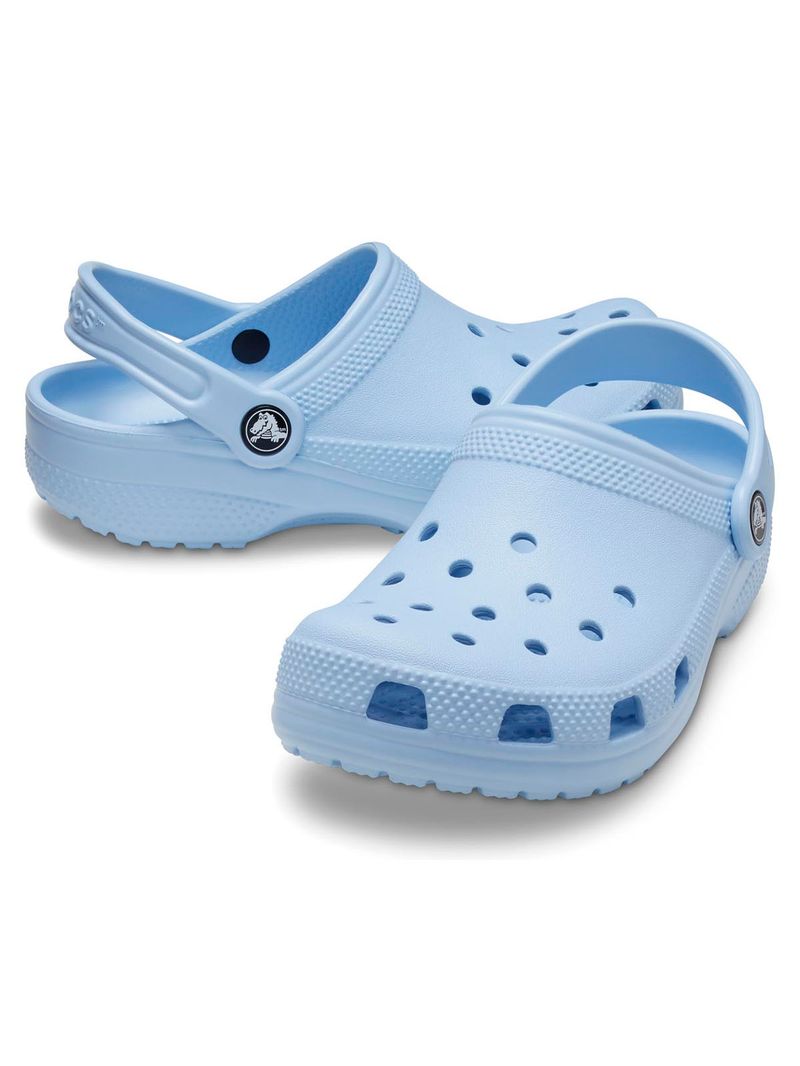 Zueco-Infantil-Niña-Classic-Clog-K-Celeste-Crocs