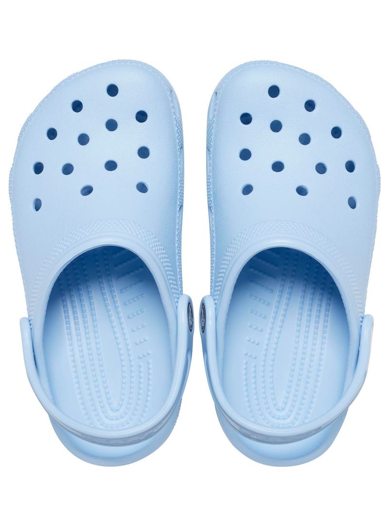 Zueco-Infantil-Niña-Classic-Clog-K-Celeste-Crocs